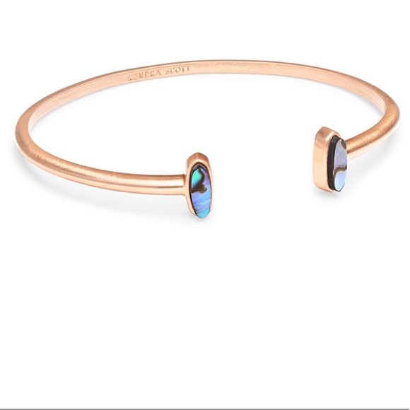 Kendra Scott Jewelry - NWT Kendra Scott Mavis Bracelet Rose Gold Abalone